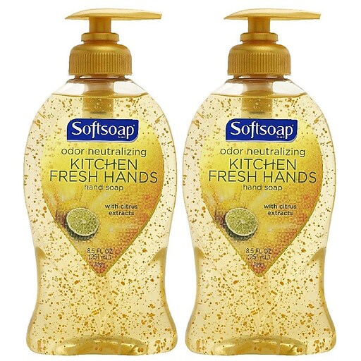 Softsoap Kitchen Fresh Hands Antibacterial Liquid Hand Soap, Fruity, 8.