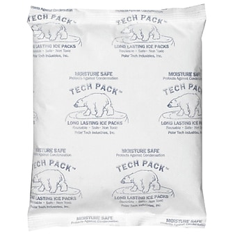 Tech Pack Moisture Resistant Cold Pack, 6 oz., 5.5" x 6", 96/Carton (IBMS6)