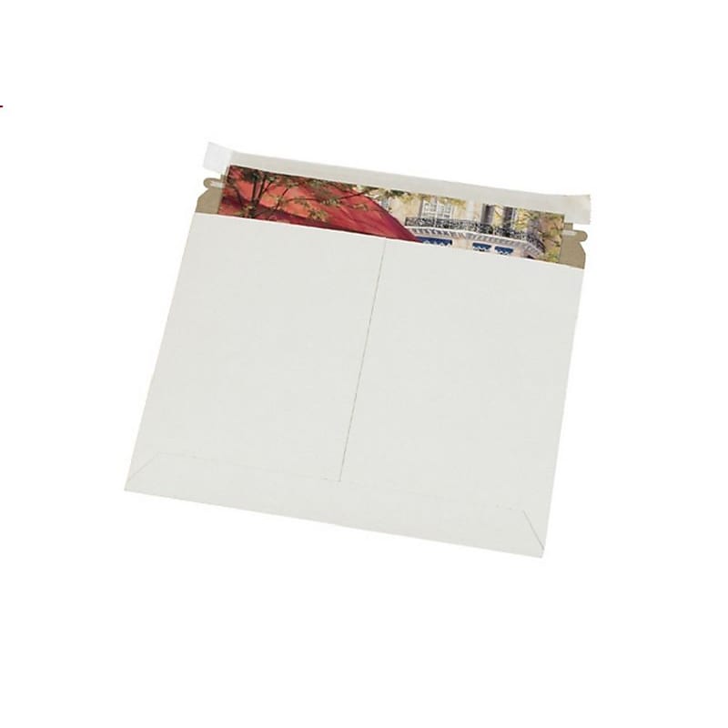 11.5" x 9" Self-Sealing Fiberboard Mailer, White, 200/Carton (RMU119W) image 1