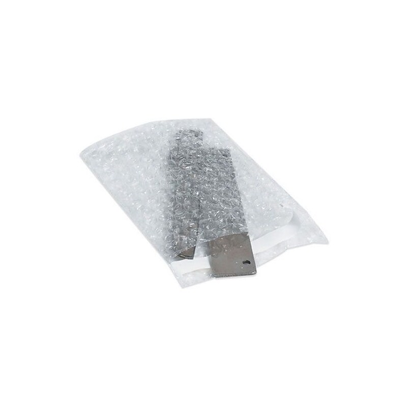 5" x 6" Self Seal 3/16" Bubble Pouch, 450/Carton (BOB56) image 1