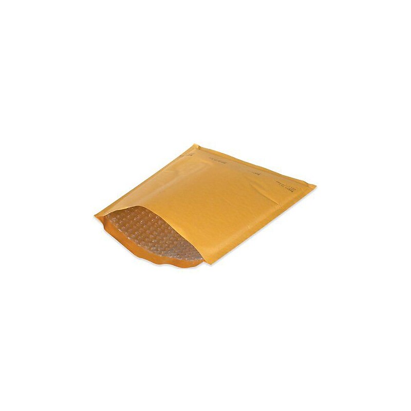 14.25" x 20" Bubble Mailer, #7, Kraft, 25/Carton (B86025PK) image 1