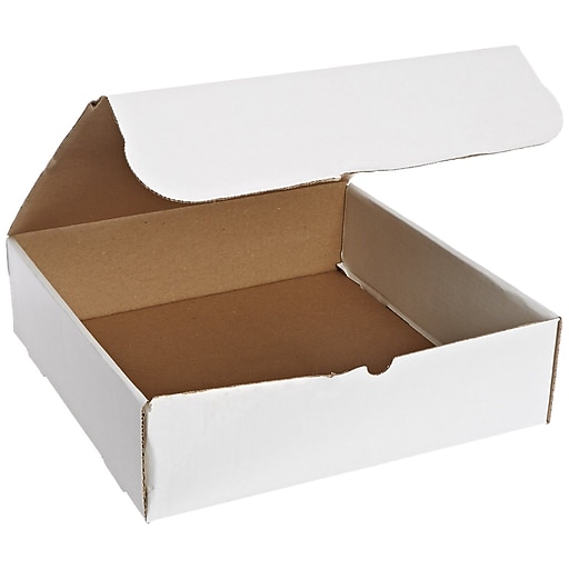 Literature Mailers, 14" x 14" x 4", White, 50/Bundle (M14144) Staples