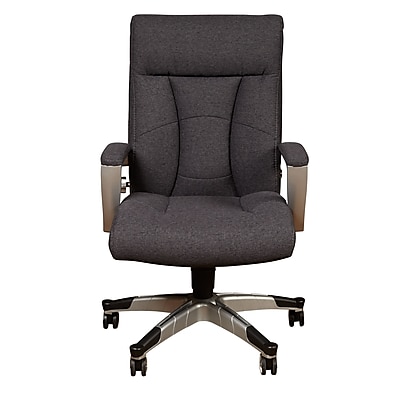 Diamond Stitch And Adjustable Height Office Chair Black - Benzara : Target