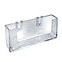 Azar Card Holder, 1.25" x 3.87", , Desktop/Wall, Clear Plastic, 10/Pack (252365)~#|#~m003580107_sc7