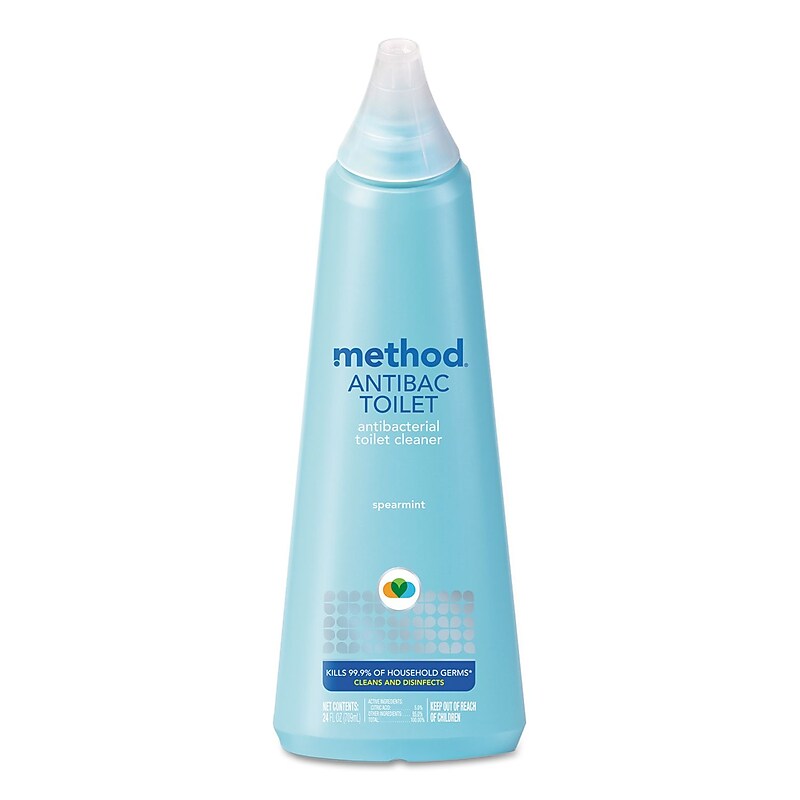 Method® Antibacterial Toilet Cleaner, Spearmint, 24 Oz Bottle, 6/carton image 1