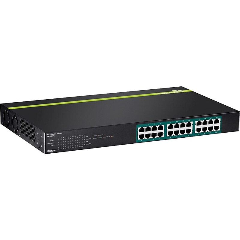 24PORTGNNETGIGABITPOESWITCH370 image 1