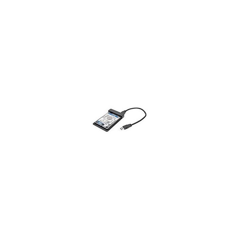 Tripp Lite SuperSpeed 2.5" USB 3.0 External SATA Hard Drive Enclosure, Black (U357-025-UASP) image 1