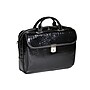 Siamod Leather Briefcase, Laptop Compatible, Black (35535)~#|#~m003636985_sc7