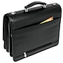 McKlein River North Triple Compartment Laptop Briefcase, Full Grain Cashmere Napa Leather, Black (43555)~#|#~m003637007_sc7