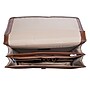McKlein V Series, LEXINGTON, Top Grain Cowhide Leather,Flapover Double Compartment Briefcase, Brown (83544)~#|#~m003637166_sc7