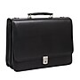 McKlein V Series, LEXINGTON, Top Grain Cowhide Leather,Flapover Double Compartment Briefcase, Black (83545)~#|#~m003637169_sc7