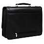 McKlein V Series, LEXINGTON, Top Grain Cowhide Leather,Flapover Double Compartment Briefcase, Black (83545)~#|#~m003637172_sc7
