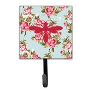 Caroline's Treasures Wasp Shabby Elegance Roses Leash Holder and Wall Hook by