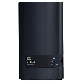 WD 2-Bay 8TB My Cloud EX2 Ultra Network NAS Attached Storage (WDBVBZ0080JCH-NESN)
