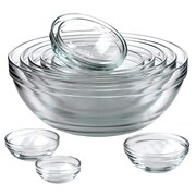 Anchor Hocking 10 Piece Mixing Bowl Set by
