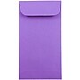 JAM Paper #7 Coin Envelopes, 3 1/2" x 6 1/2", Violet Purple Recycled, Bulk 500/Box (1526758H)~#|#~m003750600_sc7