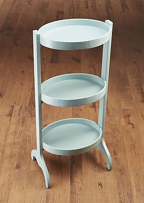 AA Importing Multi-Tiered Plant Stand; Blue