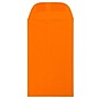 JAM Paper #3 Coin Business Colored Envelopes, 2.5 x 4.25, Orange Recycled, 25/Pack (356730538)~#|#~m003757861_sc7