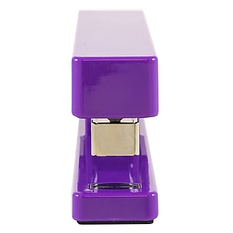 JAM Paper Modern Desk Stapler, Purple (337PU)