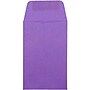 JAM Paper #1 Coin Business Colored Envelopes, 2.25 x 3.5, Violet Purple Recycled, Bulk 1000/Carton (353027837C)~#|#~m003758028_sc7
