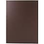 JAM Paper Two-Pocket Textured Linen Business Folders, Chocolate Brown, 50/Box(386LBRC)~#|#~m003758091_sc7