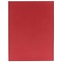 JAM Paper 2-Pocket Textured Linen Business Folders, Red, 25/Pack (386LREA)~#|#~m003758094_sc7