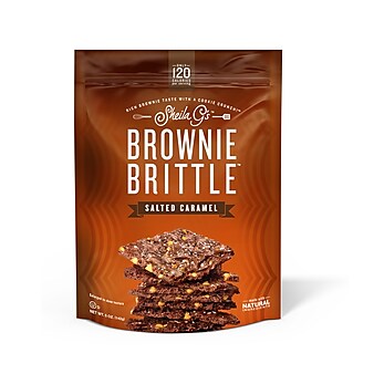 Sheila G's Salted Caramel Brownie Brittle, 5 oz., 12/Carton (SGB01238)
