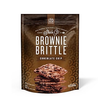 Sheila G's Chocolate Chip Brownie Brittle, 5 oz., 12/Carton (SGB01224)