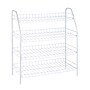 Honey-Can-Do 4-Tier Wire Shoe Shelf, White (SHO-05269)~#|#~m003758622_sc7