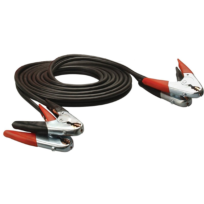 Coleman Cable 08860 2-Gauge Commercial Grade Booster Cables, Parrot Jaw Clamps, 20-Feet image 1
