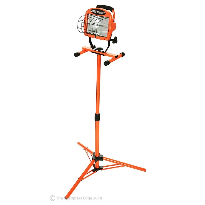 Designers Edge L10SLED 500-Watt Halogen Telescoping Tripod Work
