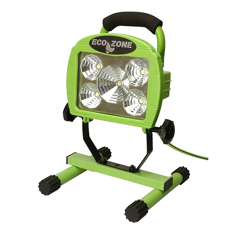 Designers Edge L1312 5-LED Portable Work Light, 6-Foot Cord, Green image 1