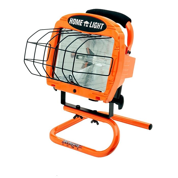 Designers Edge L33 500-Watt Portable Halogen Work Light with