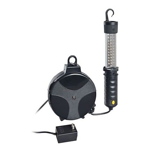 Woods 48066 18/2 SJTW 20Foot Retractable Cord Reel with 33 LED Trouble