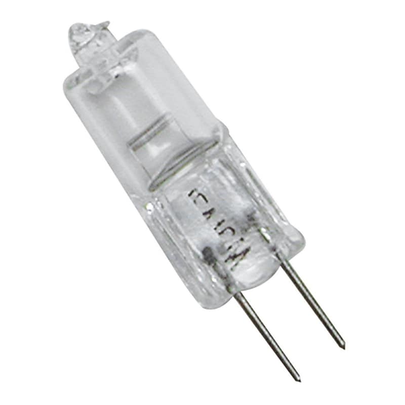 Moonrays 95499 20-Watt 12-Volt Halogen Bi-Pin Replacement Light Bulb, 2-Pack, Clear Glass image 1