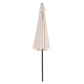 Pure Garden 9' Aluminum Patio Umbrella with Auto Crank - Tan (M150007)