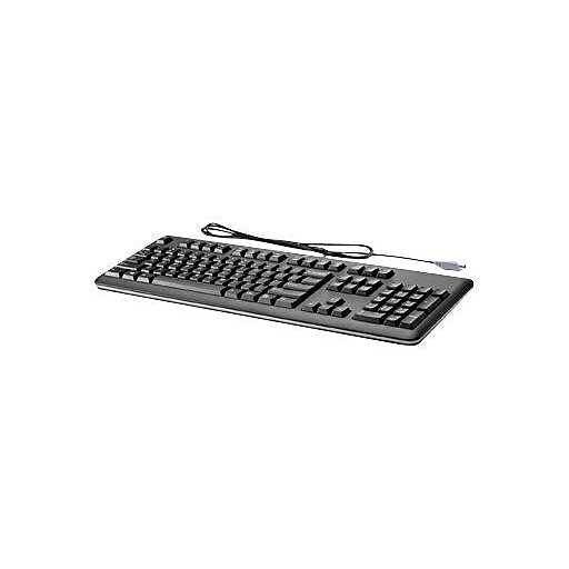 HP® Wired USB Slim Keyboard, Black (N3R87ATABA) at Staples