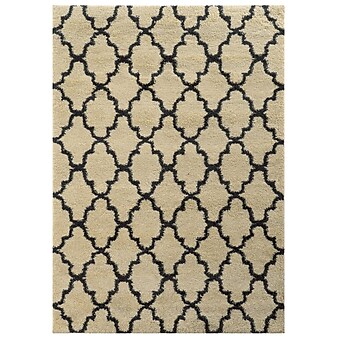StyleHaven Transitional Border Polypropylene 7'10" X 10'10" Navy/Green Area Rug (WMEI9650B8X11L)