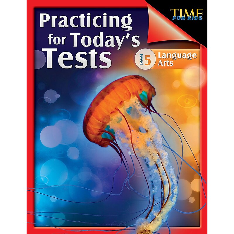 TIME For Kids: Practicing for Today's Tests Language Arts Level 5, Paperback (51438) image 1