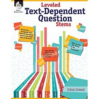 Leveled Text-Dependent Question Stems, Paperback (51475)