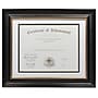 Lawrence Frames 11" x 14" Dual Use Black Beaded Document Frame (188011)~#|#~m003809094_sc7