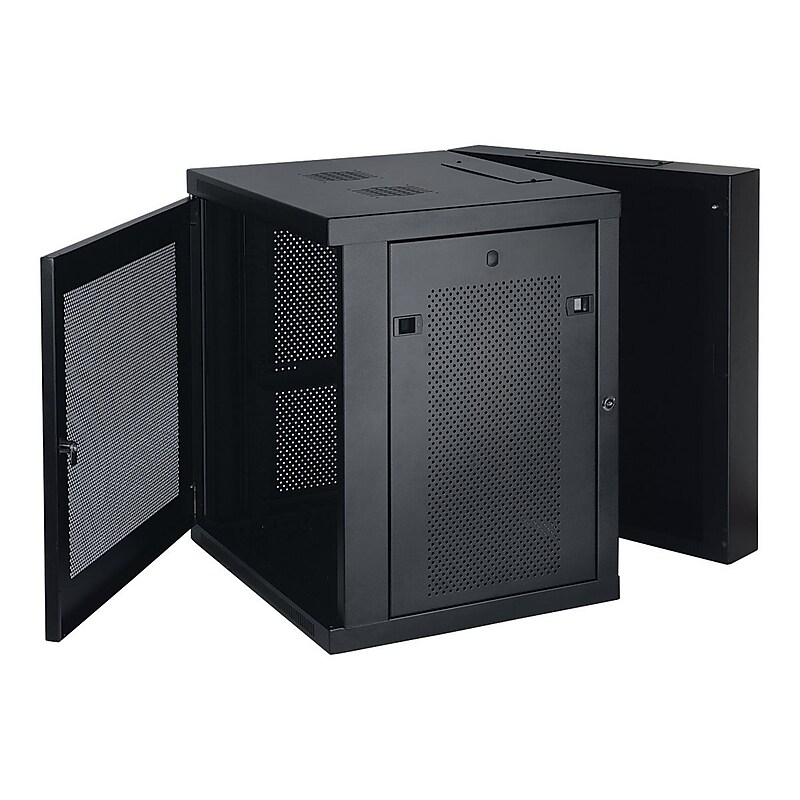Tripp Lite SmartRack 12U Wall Mount Server Cabinet Enclosure (SRW12USDP) image 1