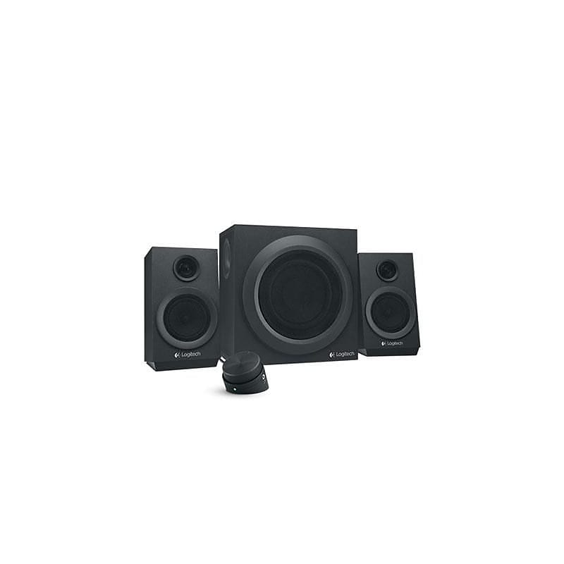 Logitech Z333 40 W 2.1 Speaker System, Black (980-001203) image 1
