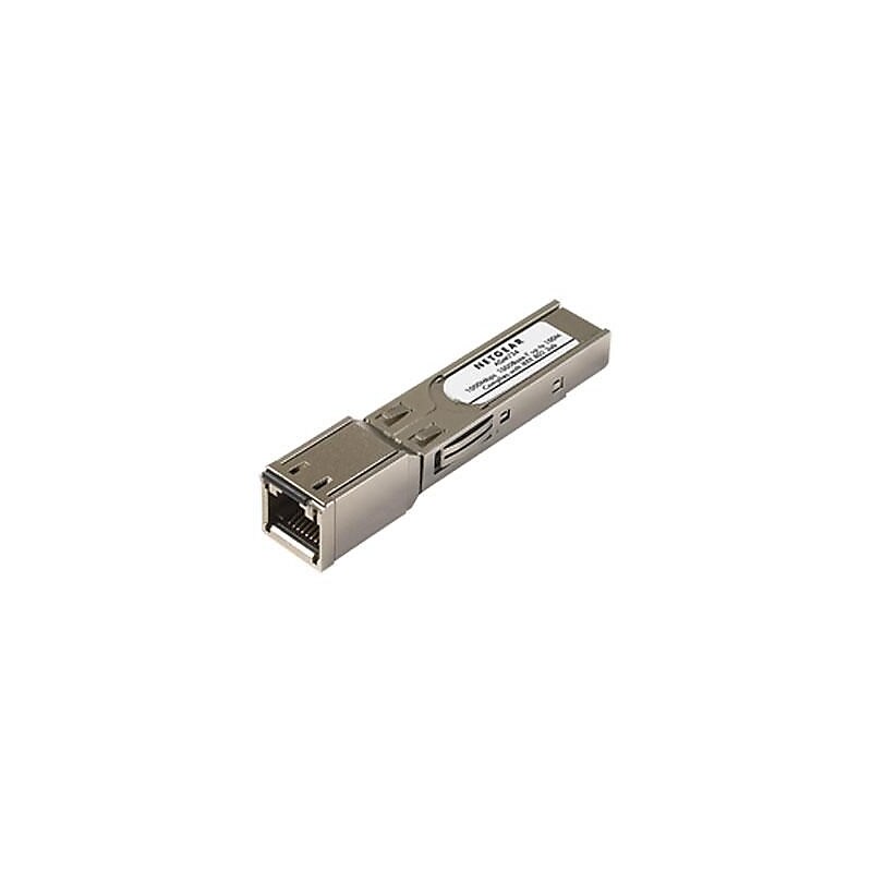 Netgear ProSafe AGM734 RJ-45 Gigabit Ethernet SFP Transceiver for SFP+ interfaces of XSM7224S, GSM7328FS image 1