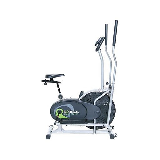 Body Flex Body Rider 2in1 Cardio Dual Trainer, Black (BRD2000) at Staples