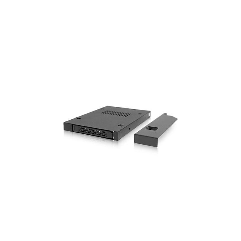 Icy Dock ToughArmor 2.5" SATA/SAS Hard Drive Enclosure, SSD & HDD, Black (MB411SPO-B) image 1