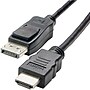 VisionTek 900822 4.9' HDMI to DisplayPort Male/Male Audio/Video Cable, Black~#|#~m003840785_sc7