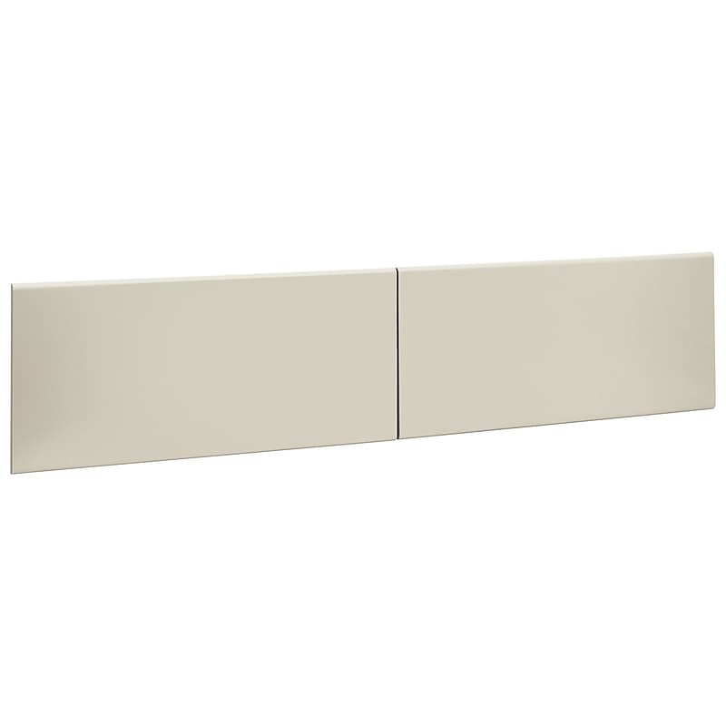 HON 38000 Series 72"W Hutch Flipper Doors, Light Gray (HON387215LQ) image 1