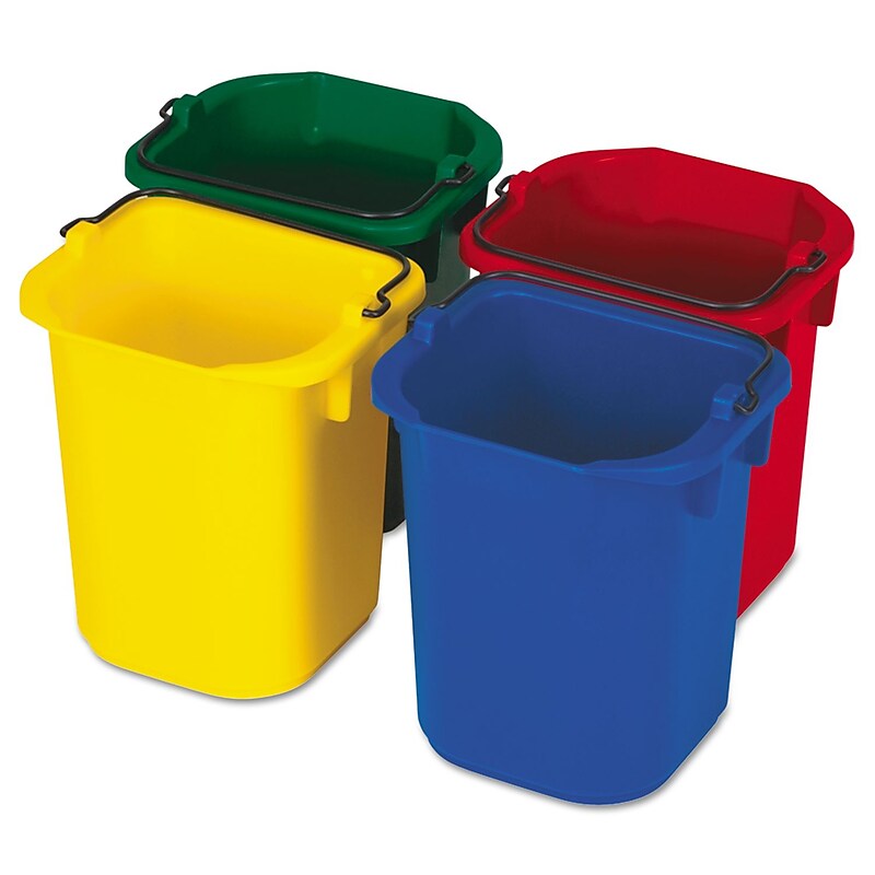 Rubbermaid 5-Quart Disinfecting Utility Pail, 4 Colors image 1