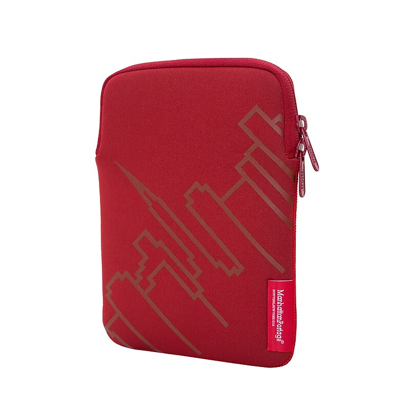 Manhattan Portage Skyline 7.9" iPad Mini Sleeve, Red (1049 RED) image 1